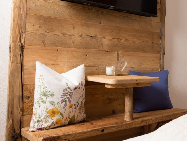 Kleine Sitzecke im Schlafzimmer